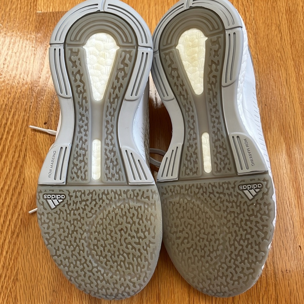 Adidas Volleyball Shoes White Size 6.5 6 1/2 - Picture 6 of 7